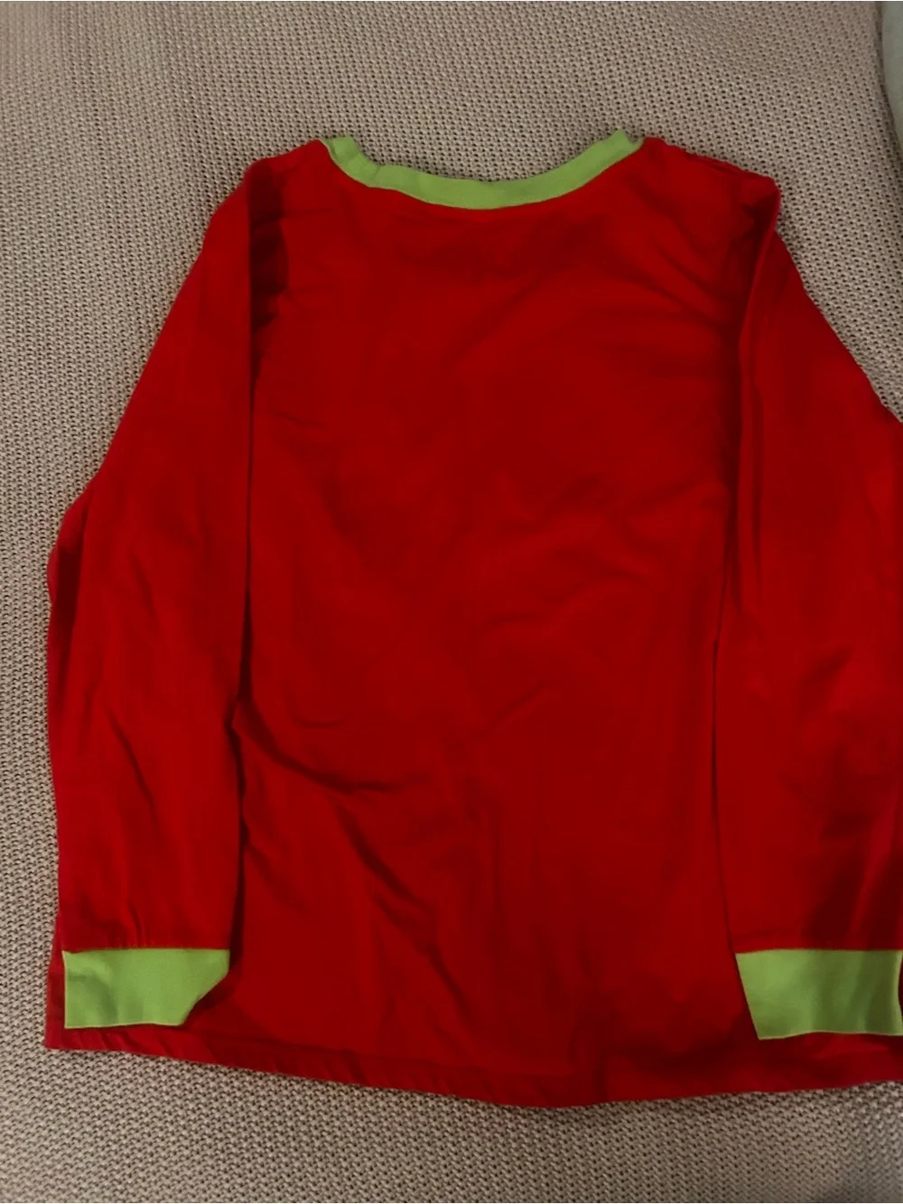 Kids' Red 'Don't Be a Grinch' Holiday Pajama Top